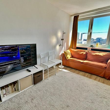 Super Apartament Brown 2X Metro Nowy Wifi Netflix Spotify Panorama Miasta Varsovia Exterior foto