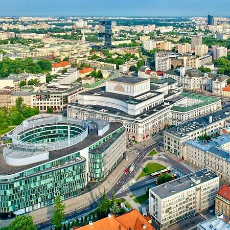 Super Apartament Brown 2X Metro Nowy Wifi Netflix Spotify Panorama Miasta Varsovia Exterior foto