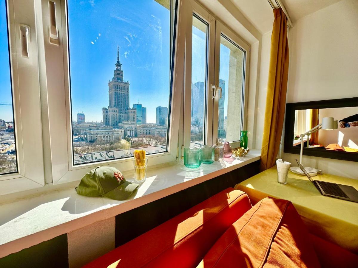 Super Apartament Brown 2X Metro Nowy Wifi Netflix Spotify Panorama Miasta Varsovia Exterior foto
